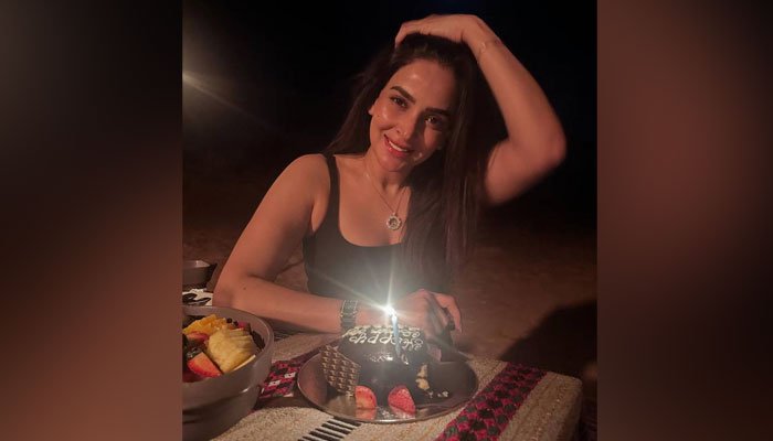 Saba Qamar Marks 41st Birthday with a Quiet and Intimate Celebration Saba Qamar Marks 41st Birthday with a Quiet and Intimate Celebration