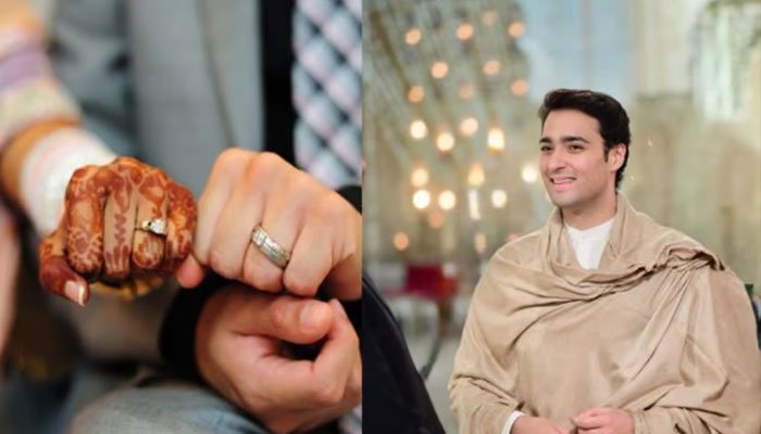 Junaid Safdar Gets Engaged to Mian Javed Shafi’s Granddaughter Maryam Nawaz’s Son Junaid Safdar Engaged to Mian Javed Shafi’s Granddaughter
