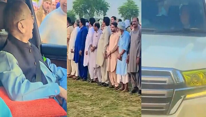 Ex-Governor Wattoo Criticized for Attending Funeral from Land Cruiser