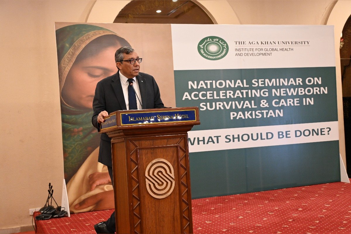 Pakistan Neonatal Mortality Rate is 40 Lives per 1000 Births announces IGHD at National Seminar on Accelerating Newborn Survival and Care in Pakistan