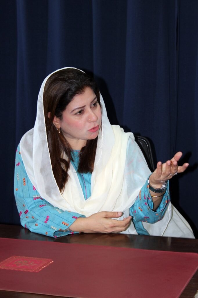 Shagufta Malik, MPA from Khyber Pakhtunkhwa