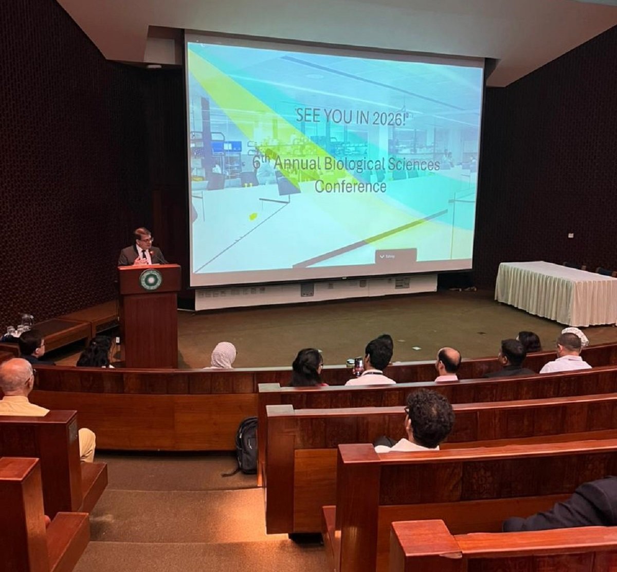 AKU Hosts 5th Annual Biological Sciences Conference