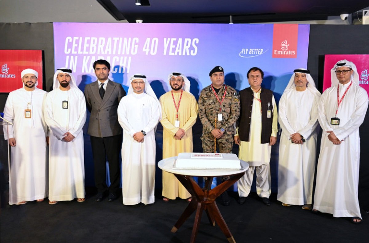 Emirates Celebrates 40th Anniversary of Operations to Karachi