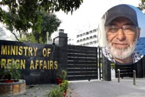 Mushtaq Ghani Detained by Israeli Forces Amid Gaza Aid Mission