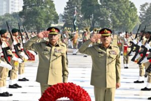 COAS Hosts Farewell for CJCSC General Sahir Shamshad Mirza