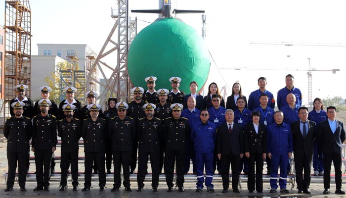 Pakistan Navy Launches Fourth Hangor Class Submarine GHAZI