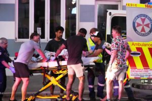 Deadly Shooting Rocks Sydney's Bondi Beach