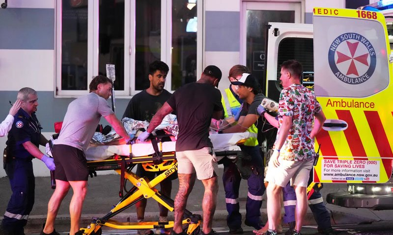 Deadly Shooting Rocks Sydney's Bondi Beach