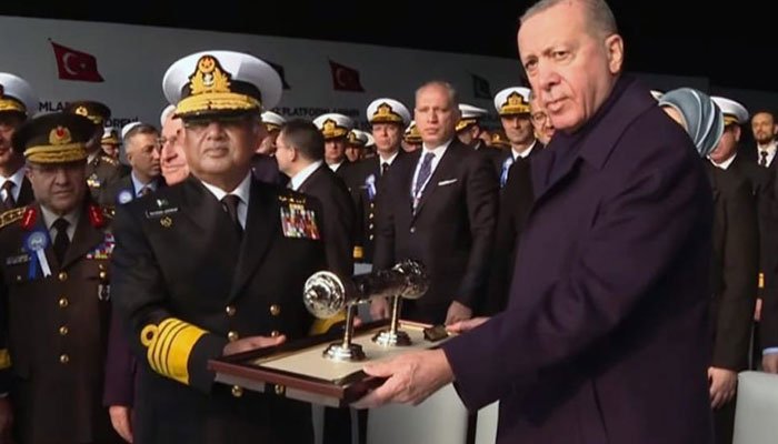 PNS Khyber Commissioned in Turkey with Erdogan Attending Ceremony