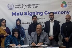Health Services Academy Plans Activities for Improving Public Health Sector in Pakistan