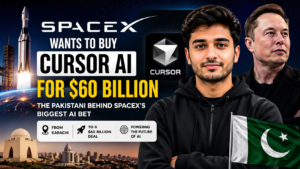 SpaceX Cursor AI Acquisition Could Hit $60 Billion — Pakistani Founder in Spotlight