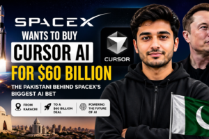 SpaceX Cursor AI Acquisition Could Hit $60 Billion — Pakistani Founder in Spotlight