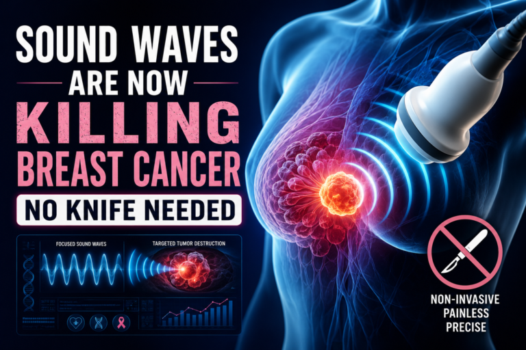 Sound Waves Are Now Killing Breast Cancer — No Knife Needed 2026