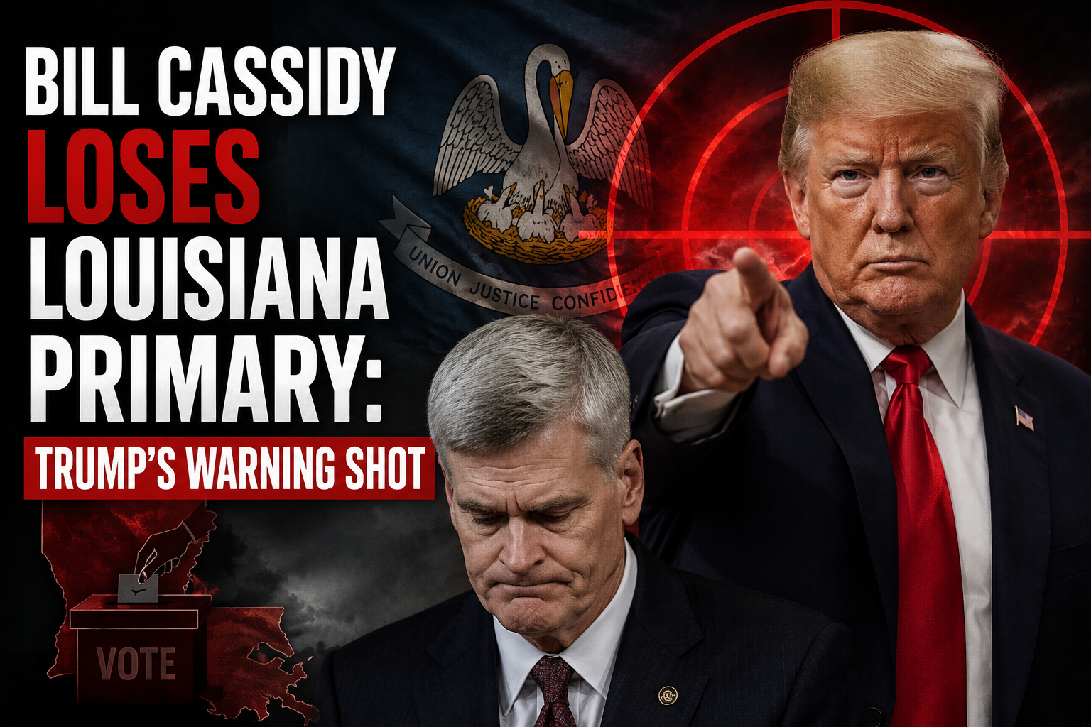 Bill Cassidy Loses Louisiana Primary: Trump's Warning Shot