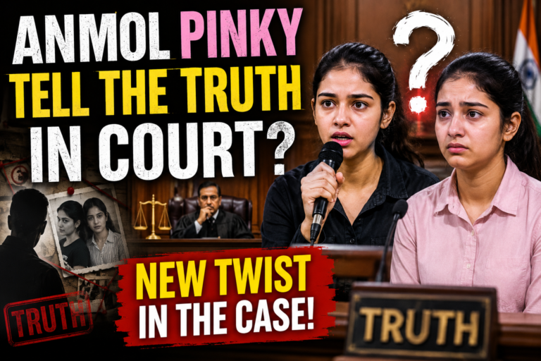 Anmol Pinky tell the truth in court? New twist in the case!