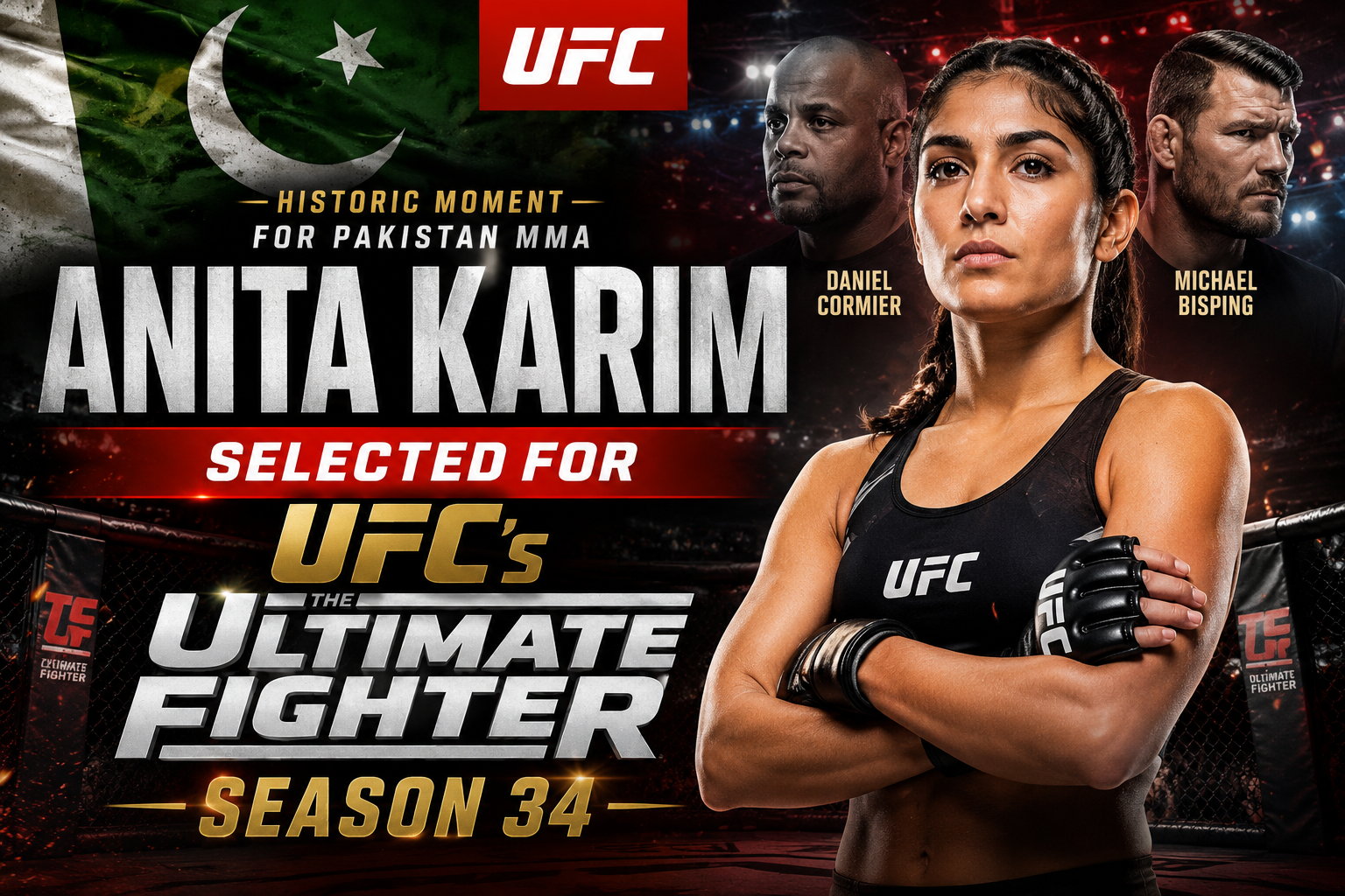 Anita Karim Selected for UFC's The Ultimate Fighter Season 34