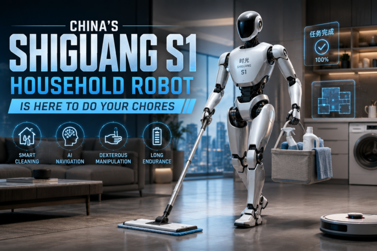 China's Shiguang S1 Household Robot Is Here to Do Your Chores