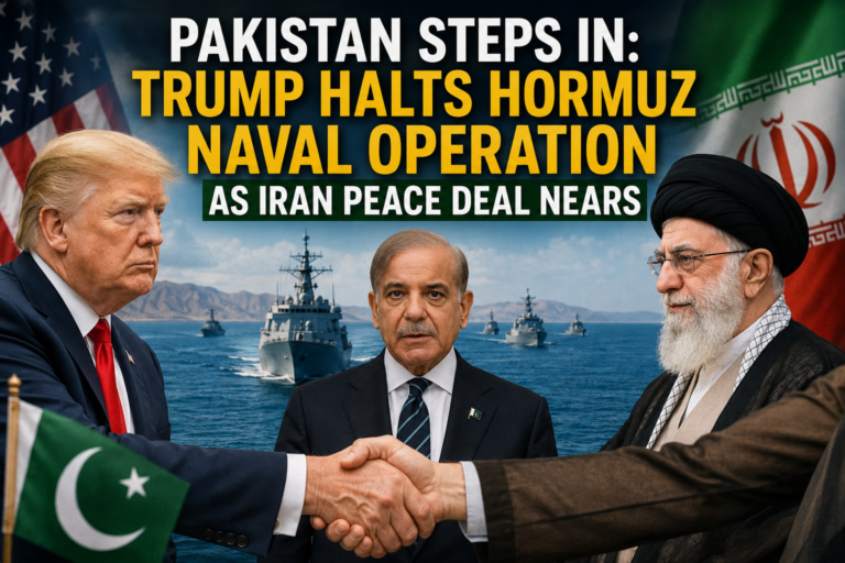 Trump suspends Hormuz operation