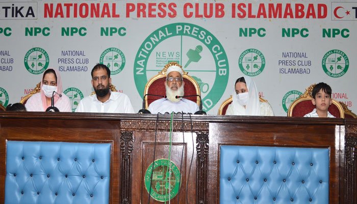 Retired Army Veteran Alleges Son’s Abduction by Awami Action Committee Members, Seeks Government Action