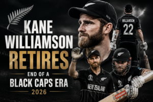 Kane Williamson Retires — End of a Black Caps Era 2026