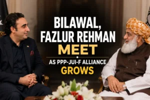 Bilawal, Fazlur Rehman Meet as PPP-JUI-F Alliance Grows