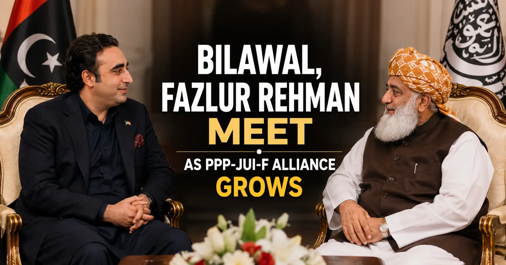 Bilawal, Fazlur Rehman Meet as PPP-JUI-F Alliance Grows