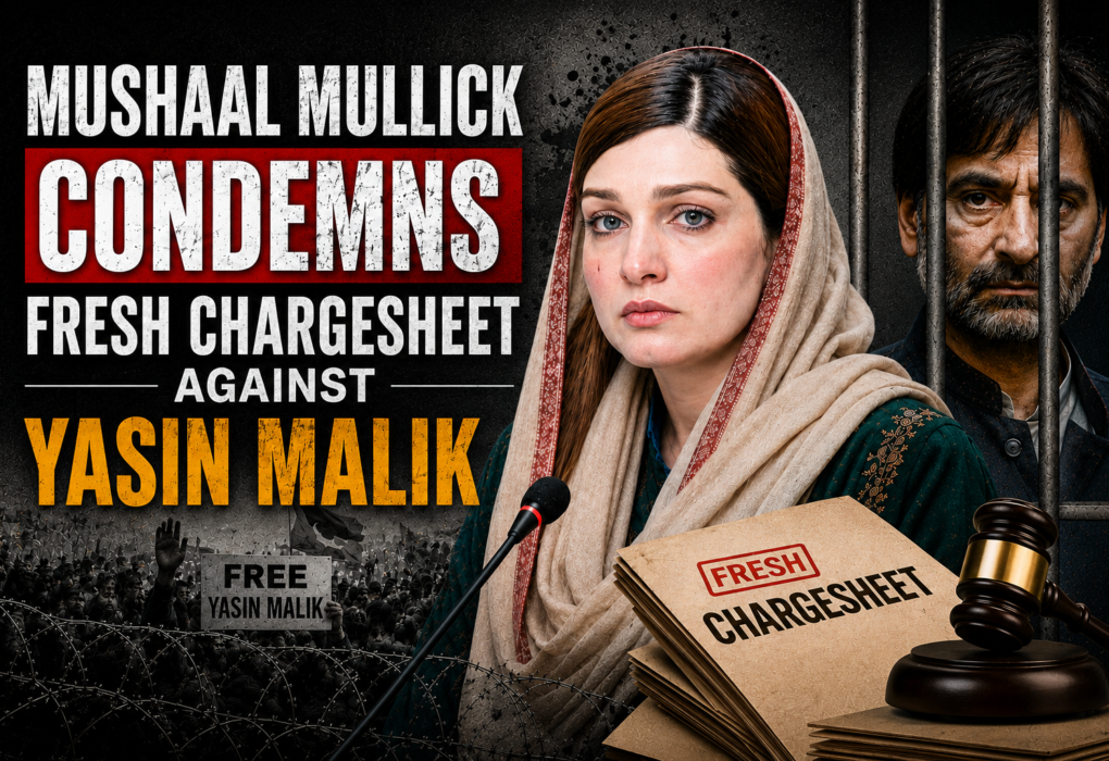 Mushaal Mullick Strongly Condemns Fresh Chargesheet Against Yasin Malik