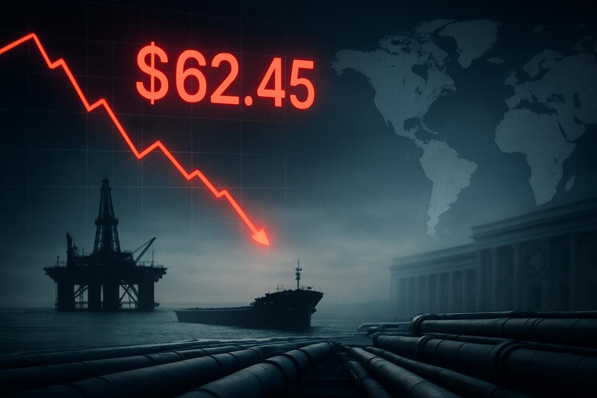 Oil Prices Fall Below $70 for First Time in Nearly 2 Years