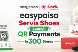 easypaisa Servis Shoes Launch QR Payments in 300 Stores