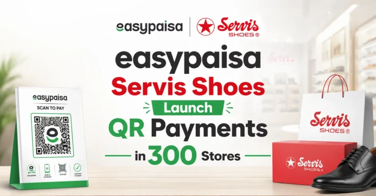 easypaisa Servis Shoes Launch QR Payments in 300 Stores
