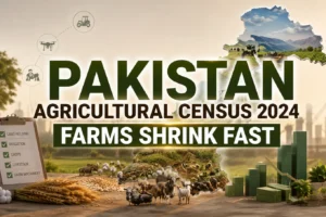 Pakistan Agricultural Census 2024: Farms Shrink Fast