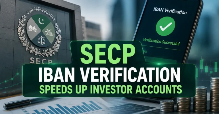 SECP IBAN Verification Speeds Up Investor Accounts