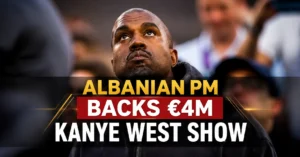 Albanian PM backs €4M Kanye West show