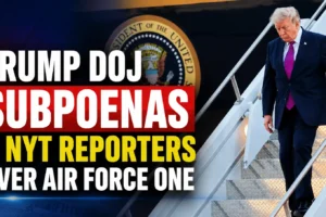 Trump DOJ Subpoenas 4 NYT Reporters Over Air Force One