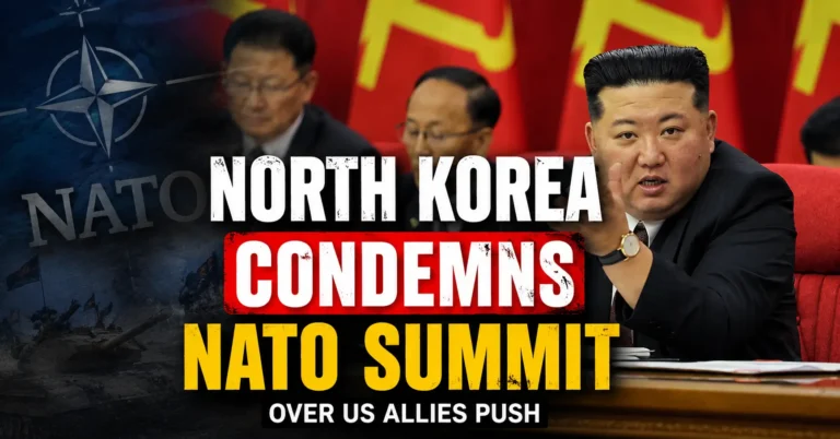 North Korea Condemns NATO Summit Over US Allies Push