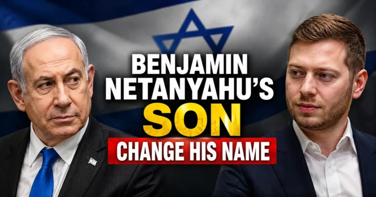 Why did Benjamin Netanyahu’s son change his name?
