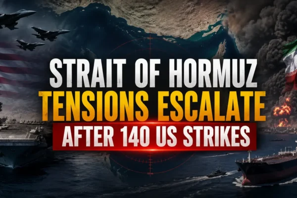 Strait of Hormuz Tensions Escalate After 140 US Strikes