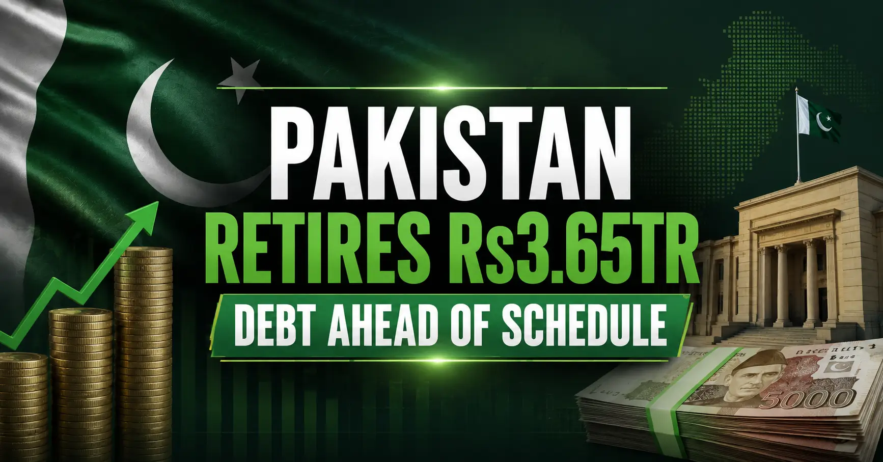 Pakistan Retires Rs3.65 trillion Debt Ahead of Schedule