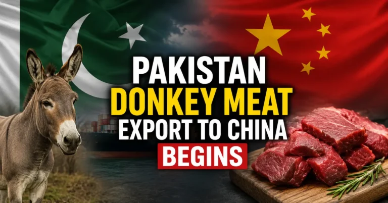 Pakistan Donkey Meat Export to China Begins