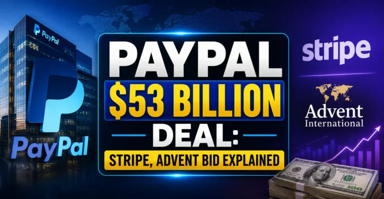 PayPal $53 Billion Deal: Stripe, Advent Bid Explained