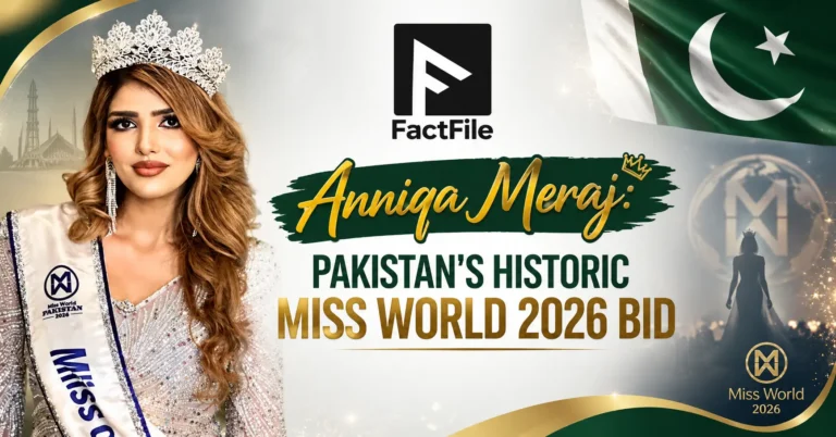 Anniqa Meraj: Pakistan's Historic Miss World 2026 Bid