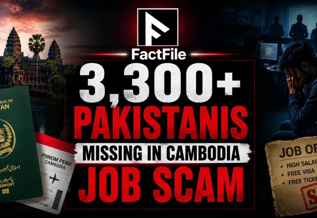 3,300+ Pakistanis Missing in Cambodia Job Scam