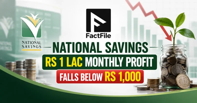 National Savings Rs 1 Lac Monthly Profit Falls Below Rs 1,000