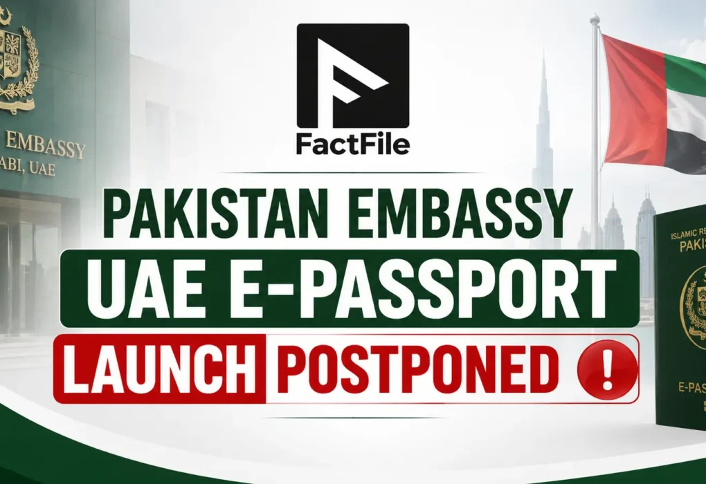 Pakistan Embassy UAE E-Passport Launch Postponed
