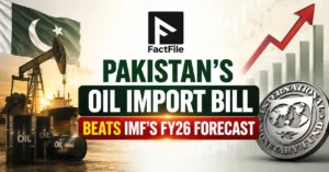 Pakistan's Oil Import Bill Beats IMF's FY26 Forecast