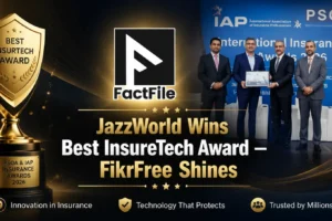JazzWorld Wins Best InsureTech Award — FikrFree Shines