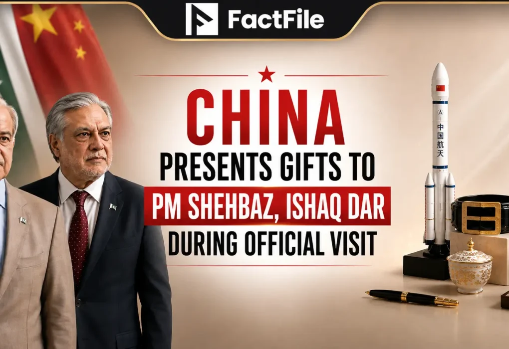 China presents gifts to PM Shehbaz, Ishaq Dar during official visit