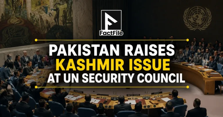 Pakistan Raises Kashmir Issue at UN Security Council