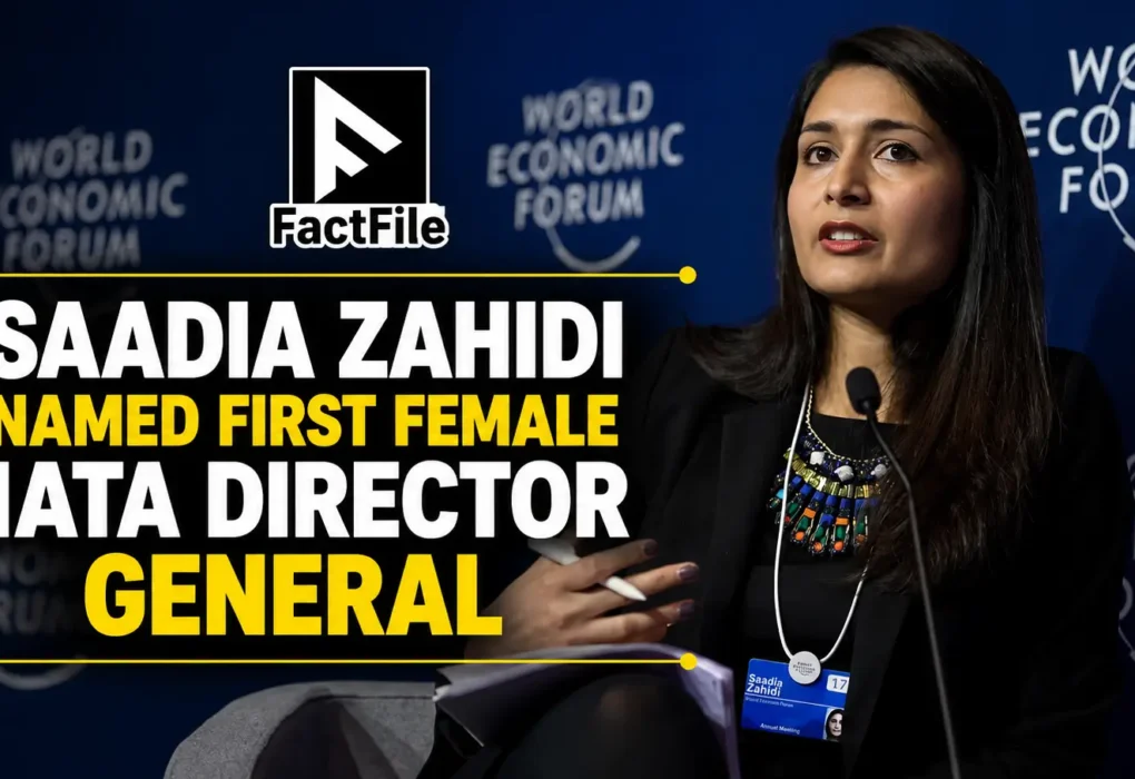 Saadia Zahidi Named First Female IATA Director General