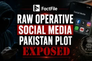 RAW Operative Social Media Pakistan Plot Exposed